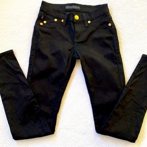 Rock & Republic Denim Black Kashmere Size 4 Jean